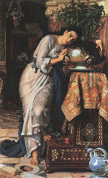 William Holman Hunt Isabella and the Pot of Basil